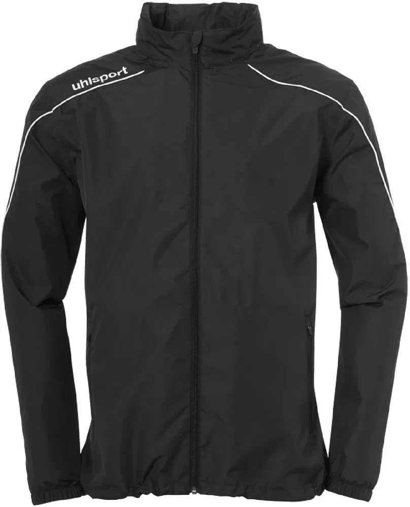 Куртка тренировочная черная Stream 22 All Weather Jacket Uhlsport, черный