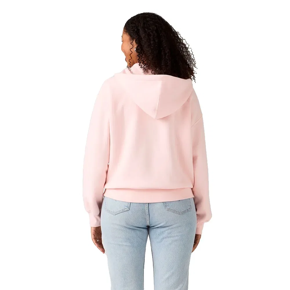 Женский свитшот с капюшоном Everyday Full Zip Levi's, Pink — фото 2