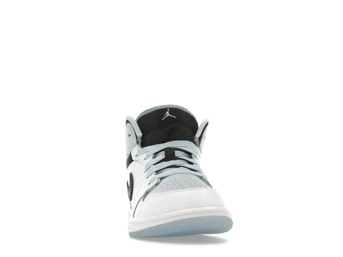 Детские кроссовки Lifestyle Jordan 1 Mid SE, White/Ice Blue-Black — фото 2