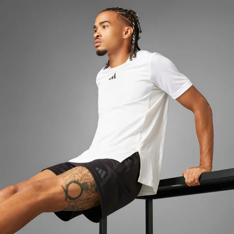 Футболка с принтом Airchill Tee adidas, Белый