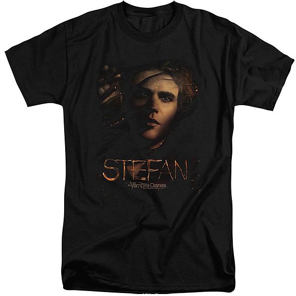 

Футболка с длинным рукавом Vampire diaries stefan smokey veil adult tall Licensed Character