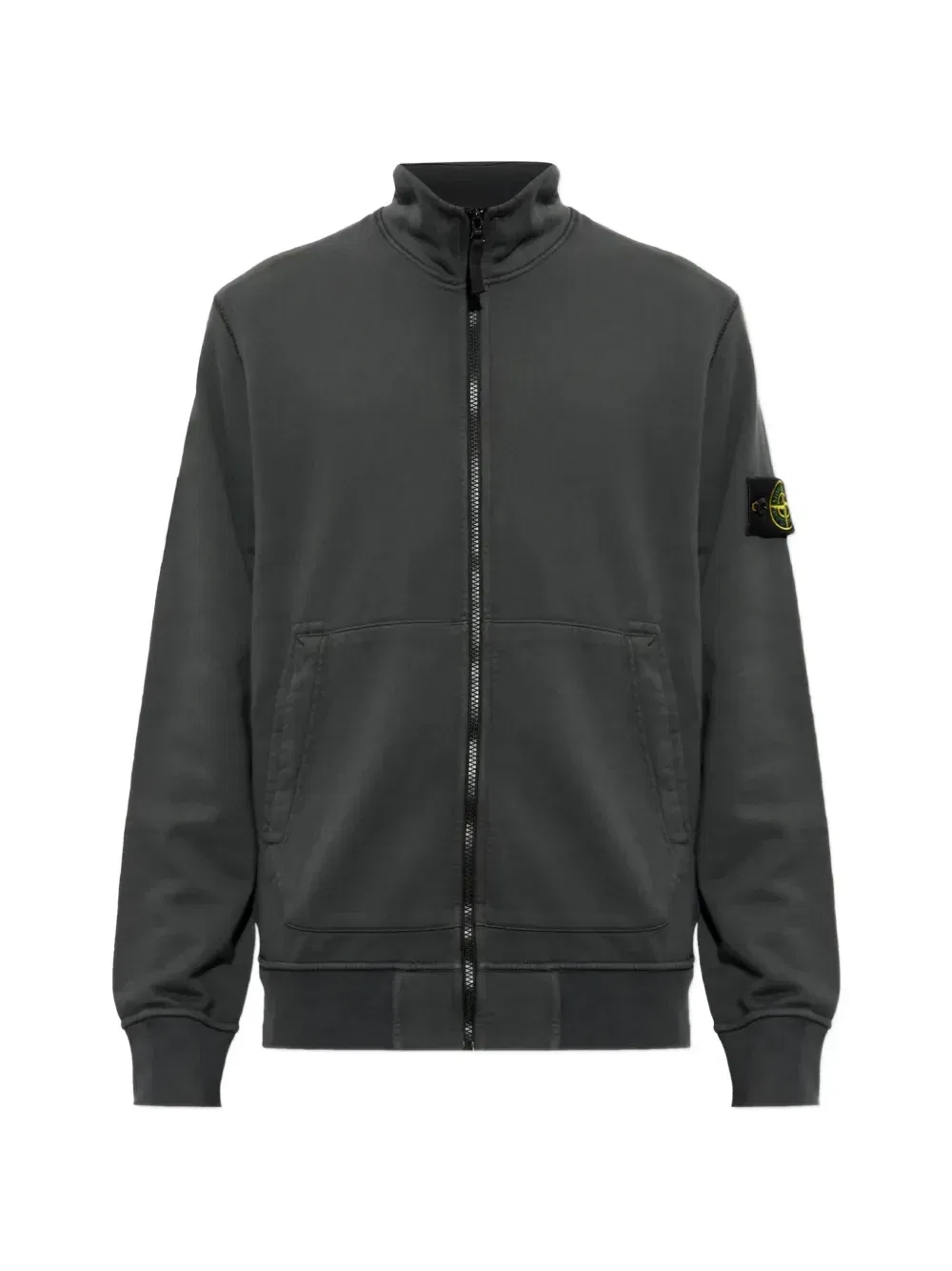 Свитер 6100063 из органического хлопка Stone Island, серый