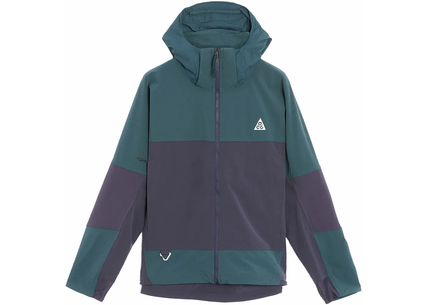 Мужская куртка с принтом Nike ACG Sun Farer Jacket, Faded Spruce/Gridiron/Summit White