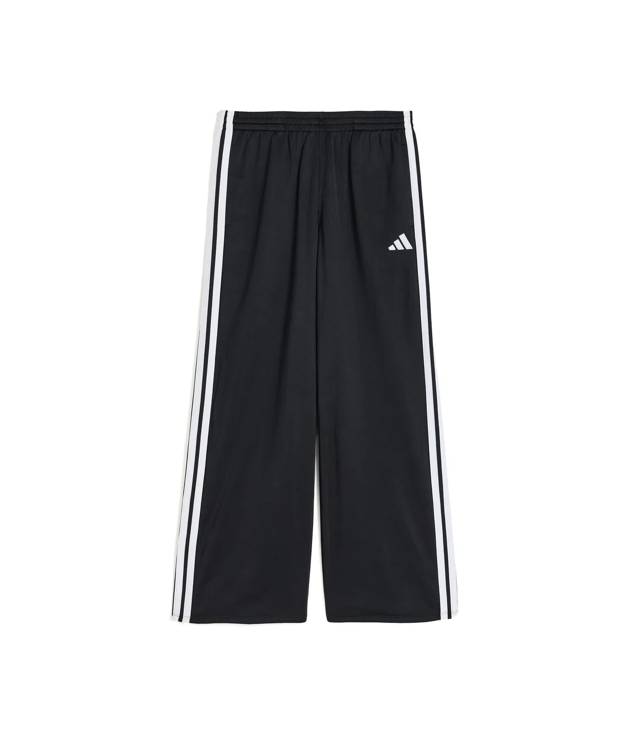 Широкие брюки из трикотажа с эластичным поясом (для детей постарше) Adidas Kids, Black Adi