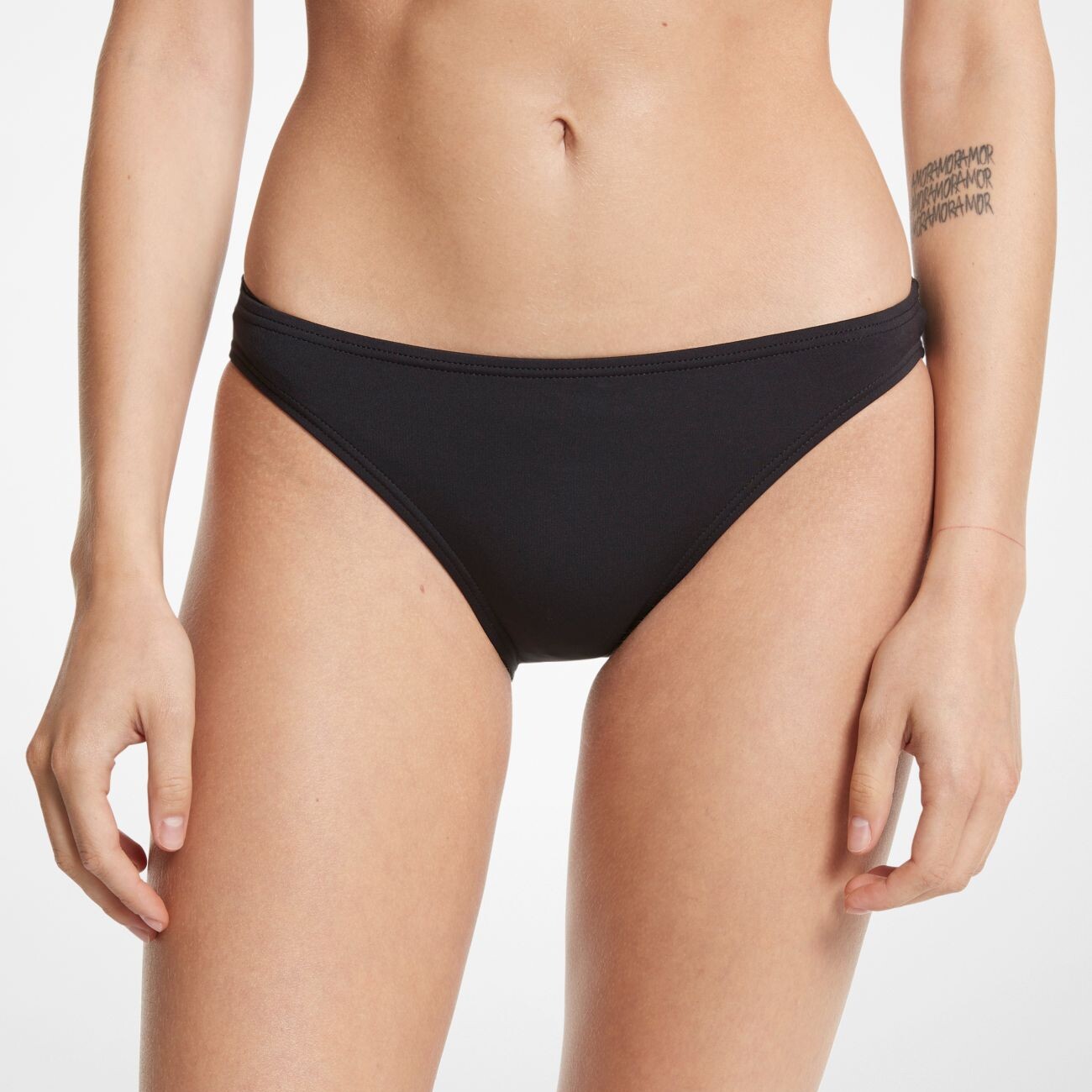 

Плавки бикини Michael Michael Kors Stretch Nylon Bottom, черный