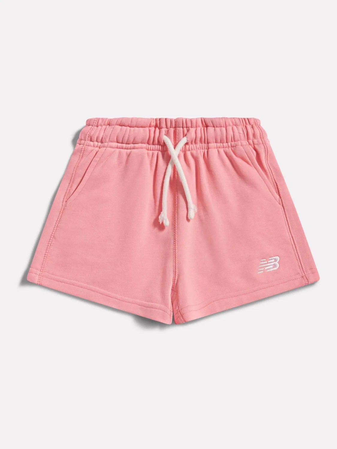 Шорты из французского трикотажа New Balance, розовые