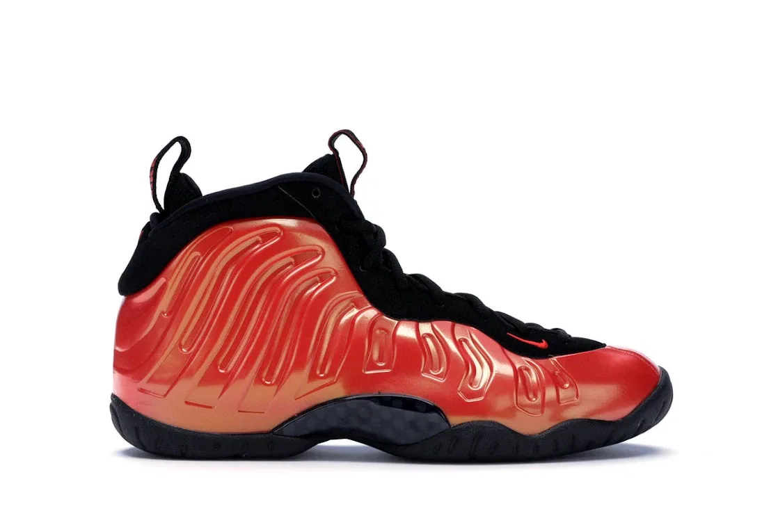 Детские кроссовки Lifestyle Nike Air Foamposite One, Habanero Red / Habanero Red-Black