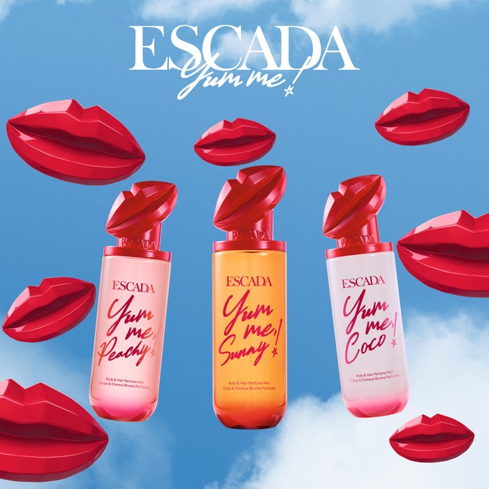 Спрей для тела и волос Escada Yum Me Peachy!, 236 мл — фото 2