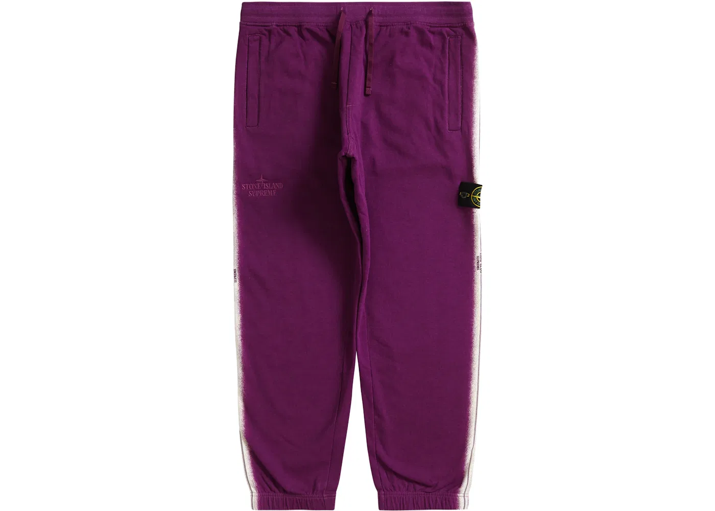 Мужские спортивные штаны с полосками Sweatpant Supreme, Purple
