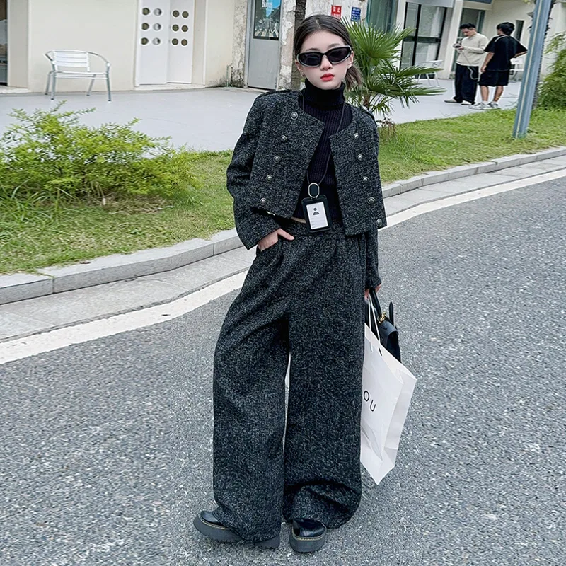 Детский спортивный комплект из футера Lanza, Black — фото 3