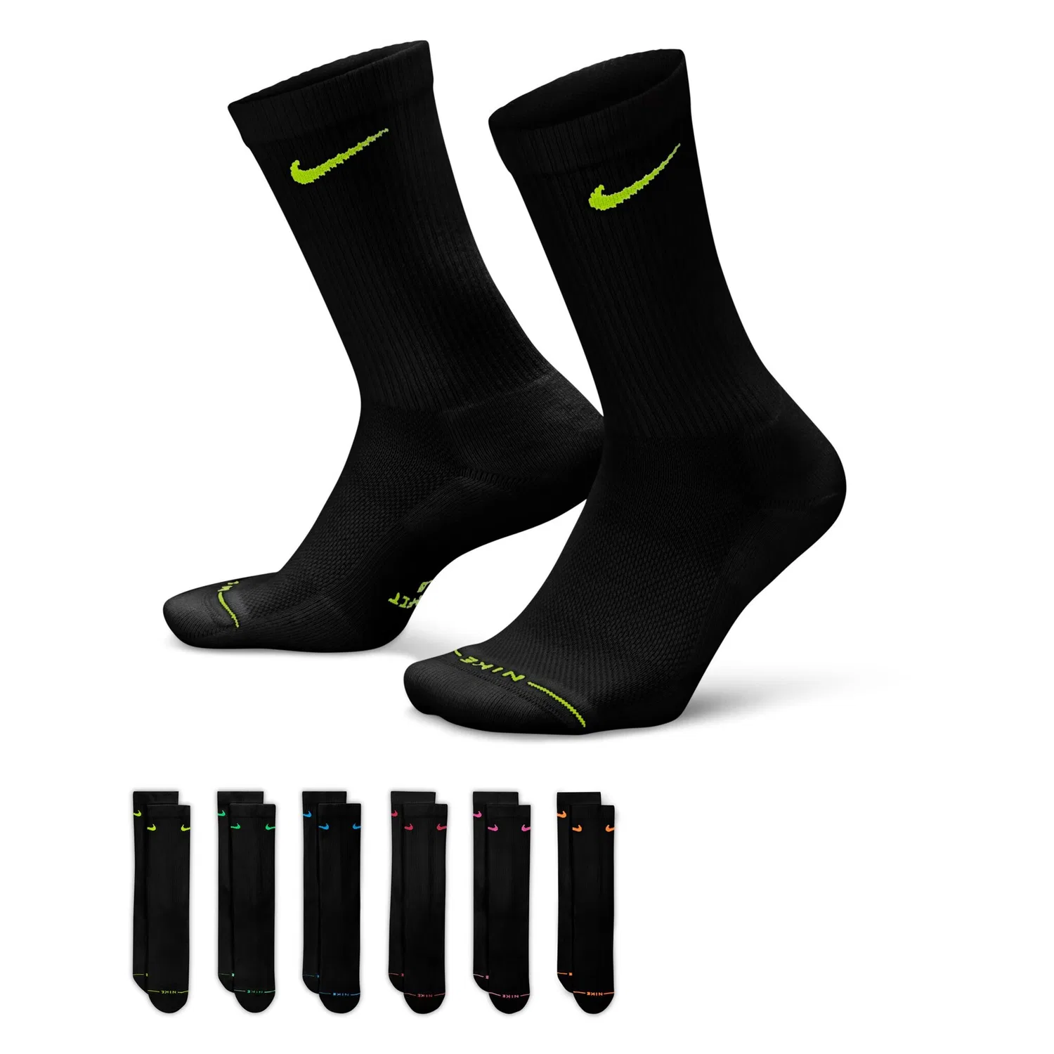 Мужские спортивные носки с функциональной поддержкой Nike, Multicolor