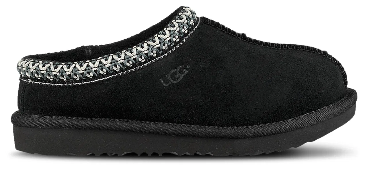 Домашние тапочки для мальчиков Tasman UGG, черный