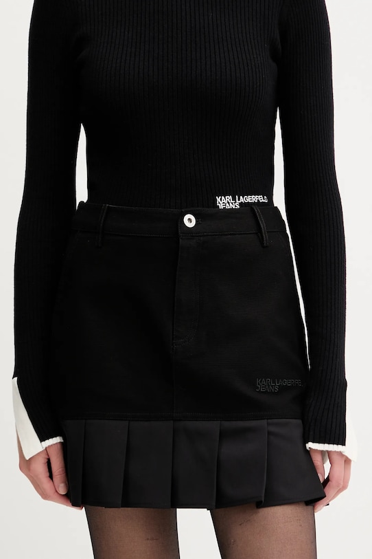 

Юбка Karl Lagerfeld Jeans, черный