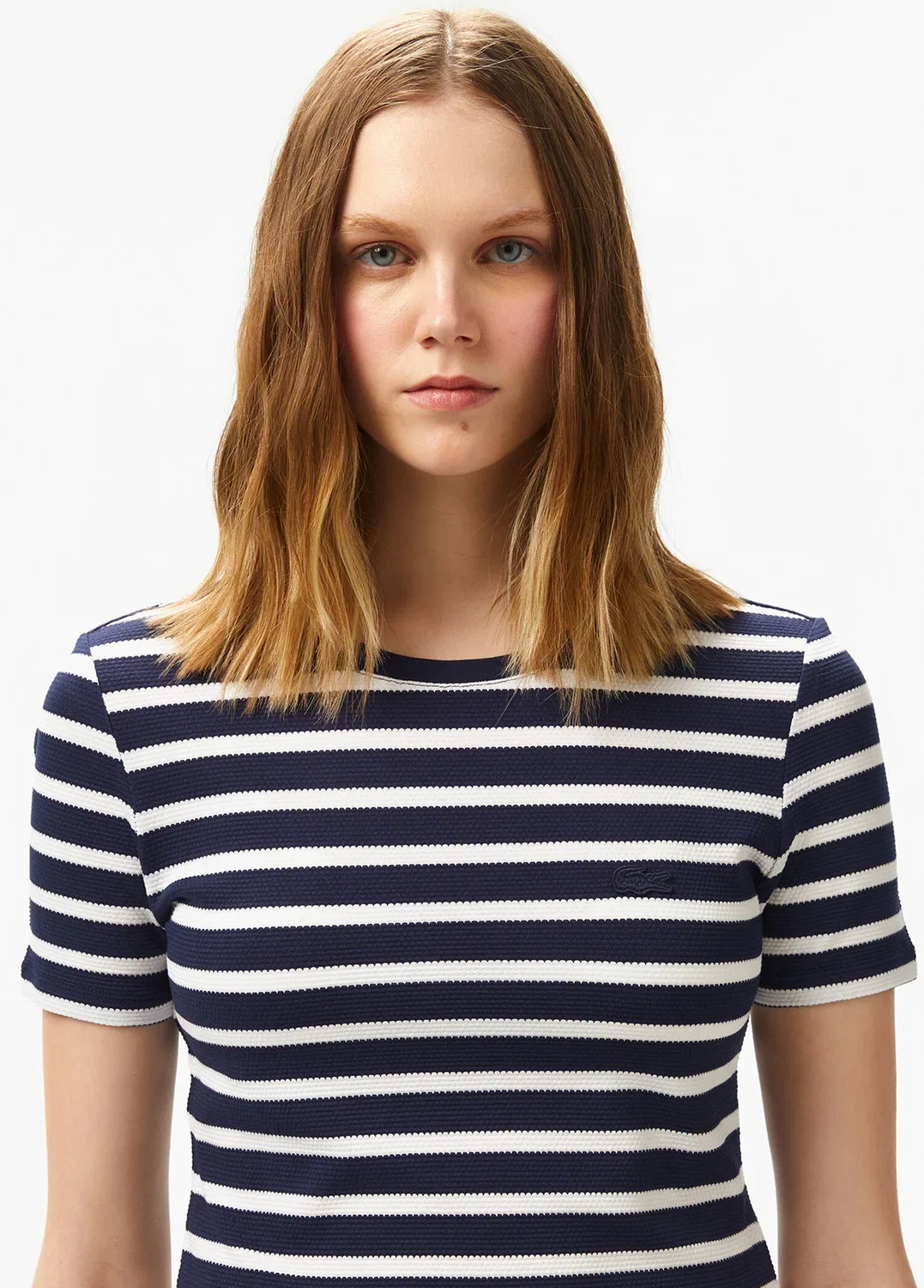 Футболка Lacoste поло Slim Fit, navy — фото 2