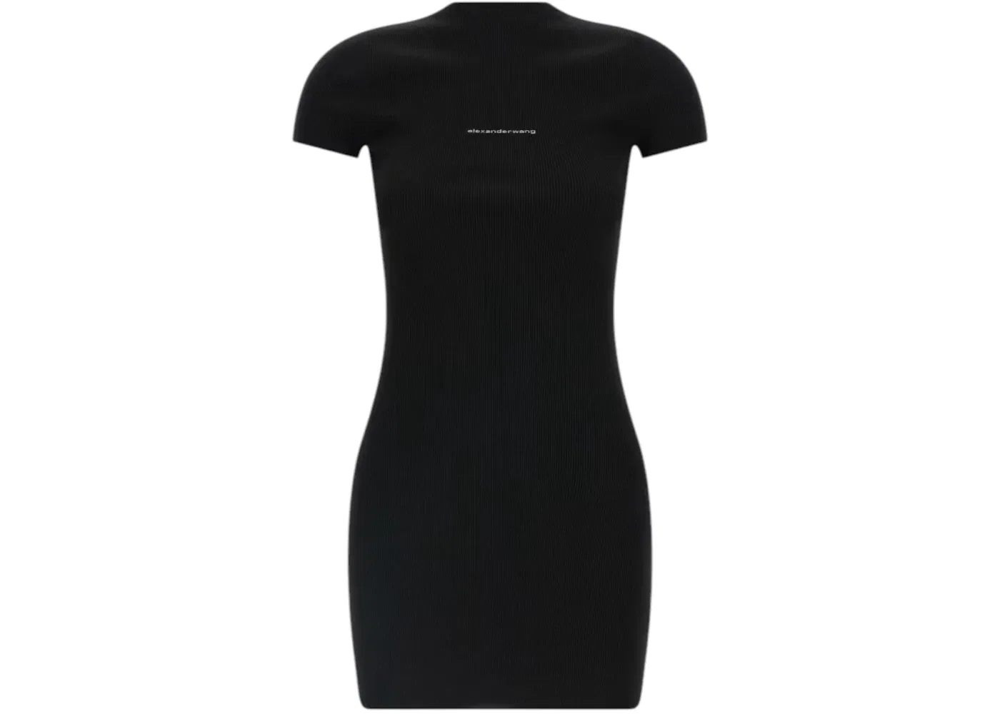 Женское мини-платье с принтом Alexander Wang, Black