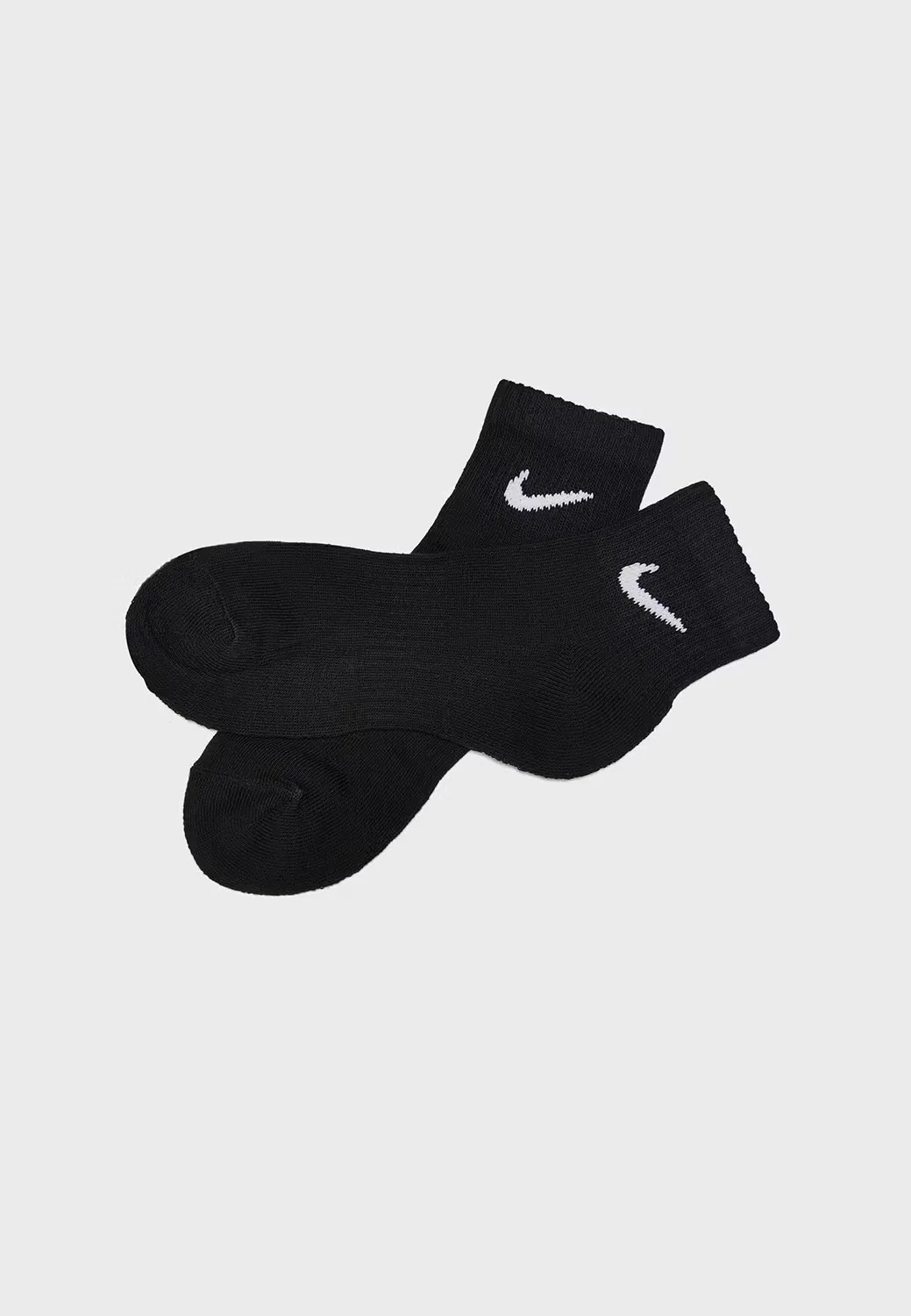 Носки комплект из 3 пар с технологией Dri-FIT Nike, черный — фото 2