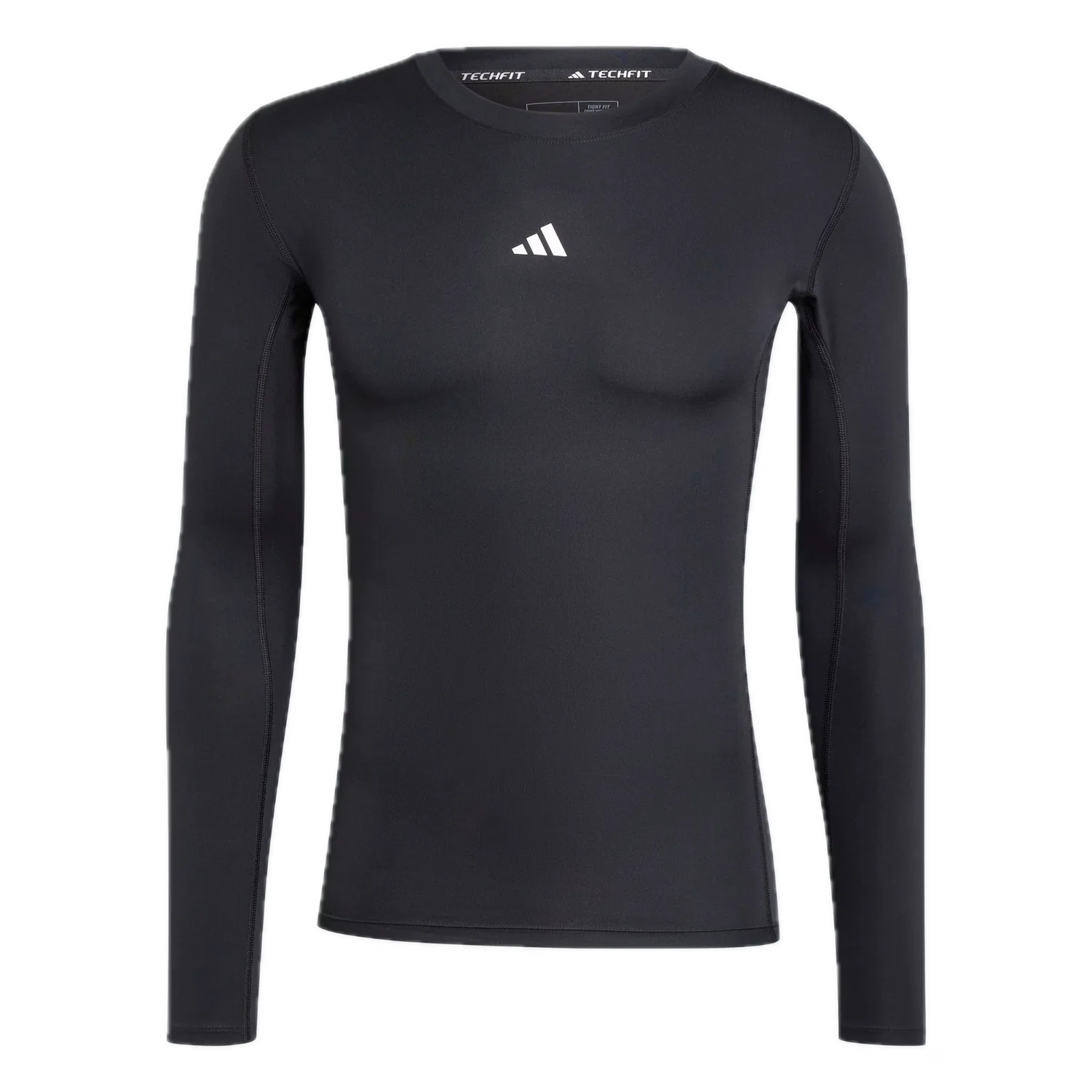 Мужской тренировочный лонгслив для тренировок Adidas, черный