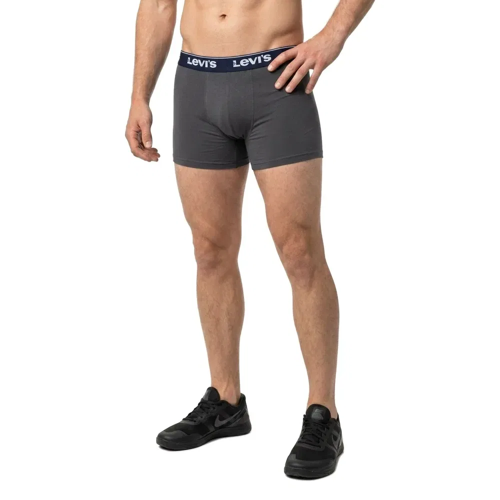 Мужские боксеры с принтом Repeat Logo Levi's, Grey