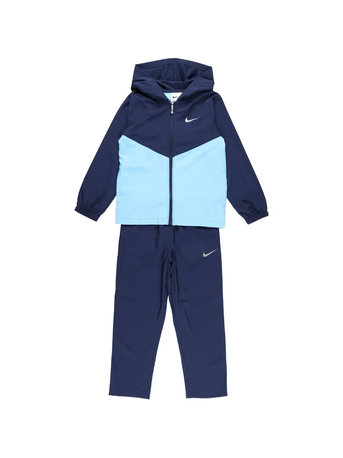 Спортивный костюм Dri-FIT с цветовыми блоками (комплект из двух штук) Nike Kids, синий