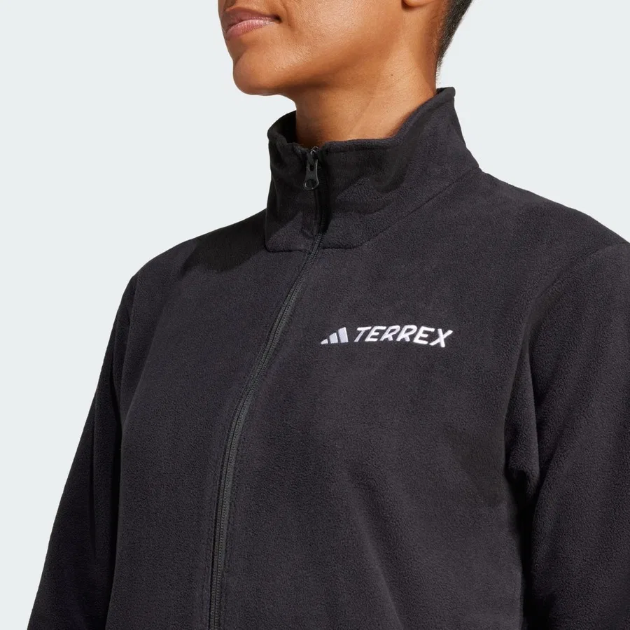 Флисовая куртка с длинным рукавом TERREX JP0800 Multi Essentials adidas, Черный — фото 4