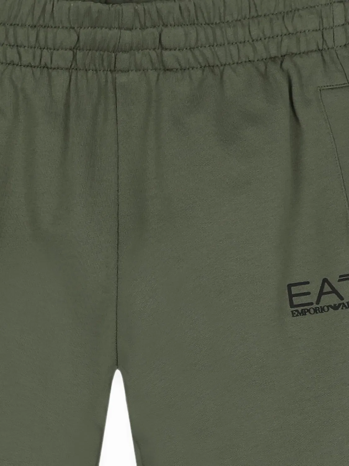 Спортивные брюки с логотипом Ea7 Emporio Armani, зеленый — фото 3