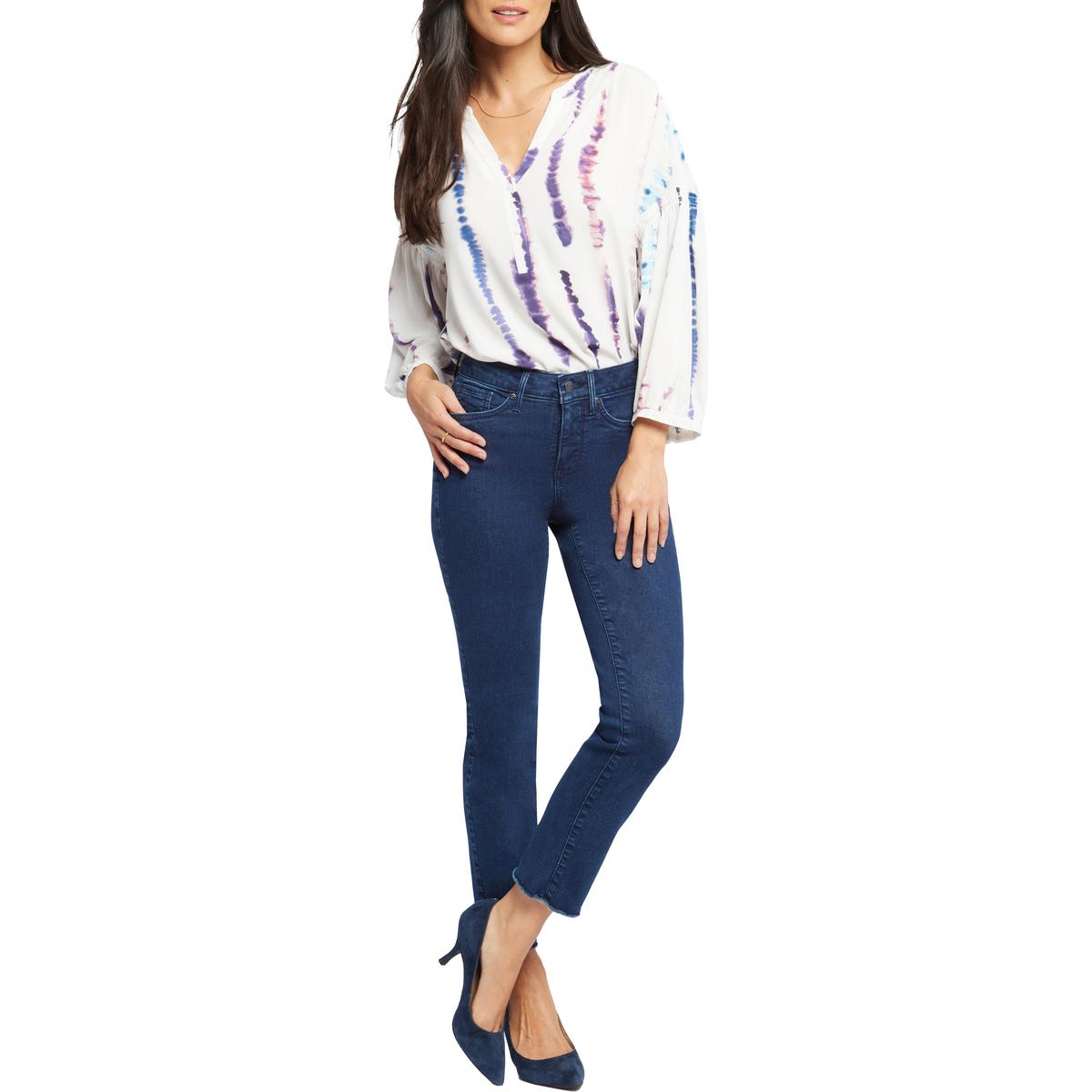 

Женские джинсы Sheri с бахромой по низу NYDJ, Mystique