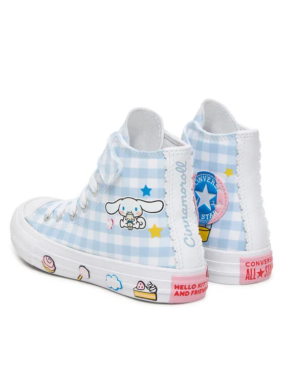 Кеды Chuck Taylor All Star Converse, светло-голубой — фото 3