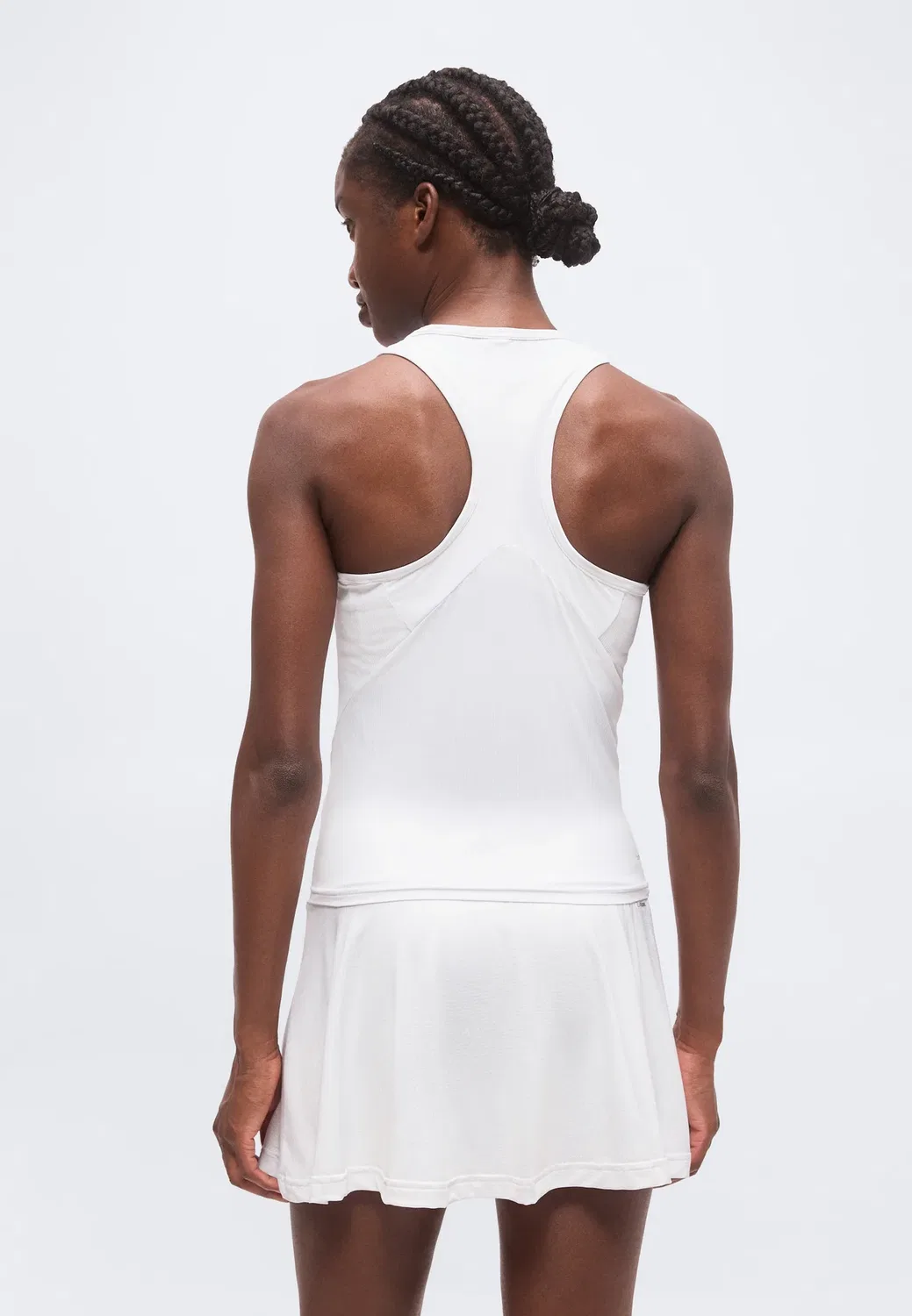 Клубная майка-топ Adidas Performance, White — фото 3