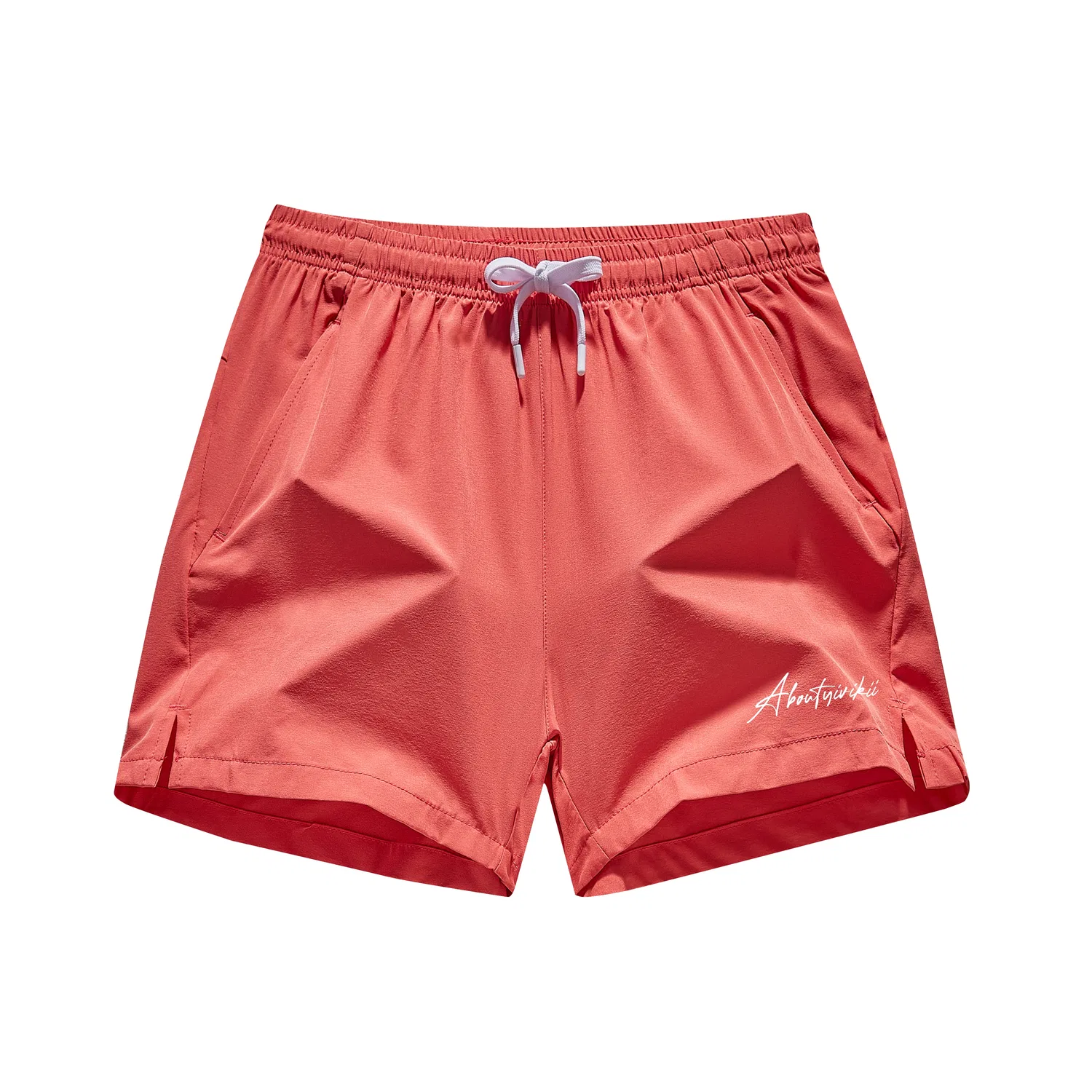 Детские шорты прямого кроя Orange Red YIVIKII