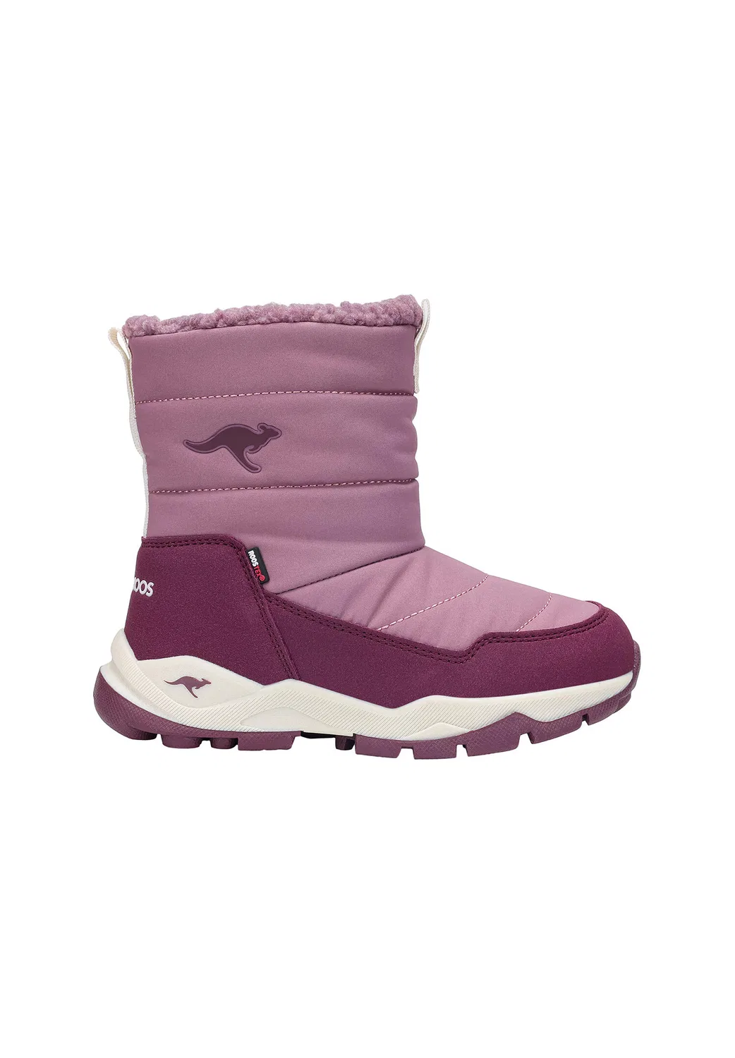 Детские зимние ботинки с мембраной K-FR Floki RTX Kangaroos, Malvenfarben