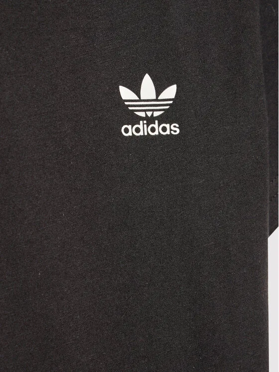 Футболка regular fit Adicolor Adidas, черный — фото 4