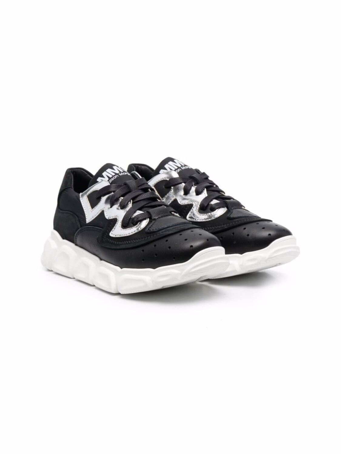 

MM6 Maison Margiela Kids кроссовки с логотипом, черный
