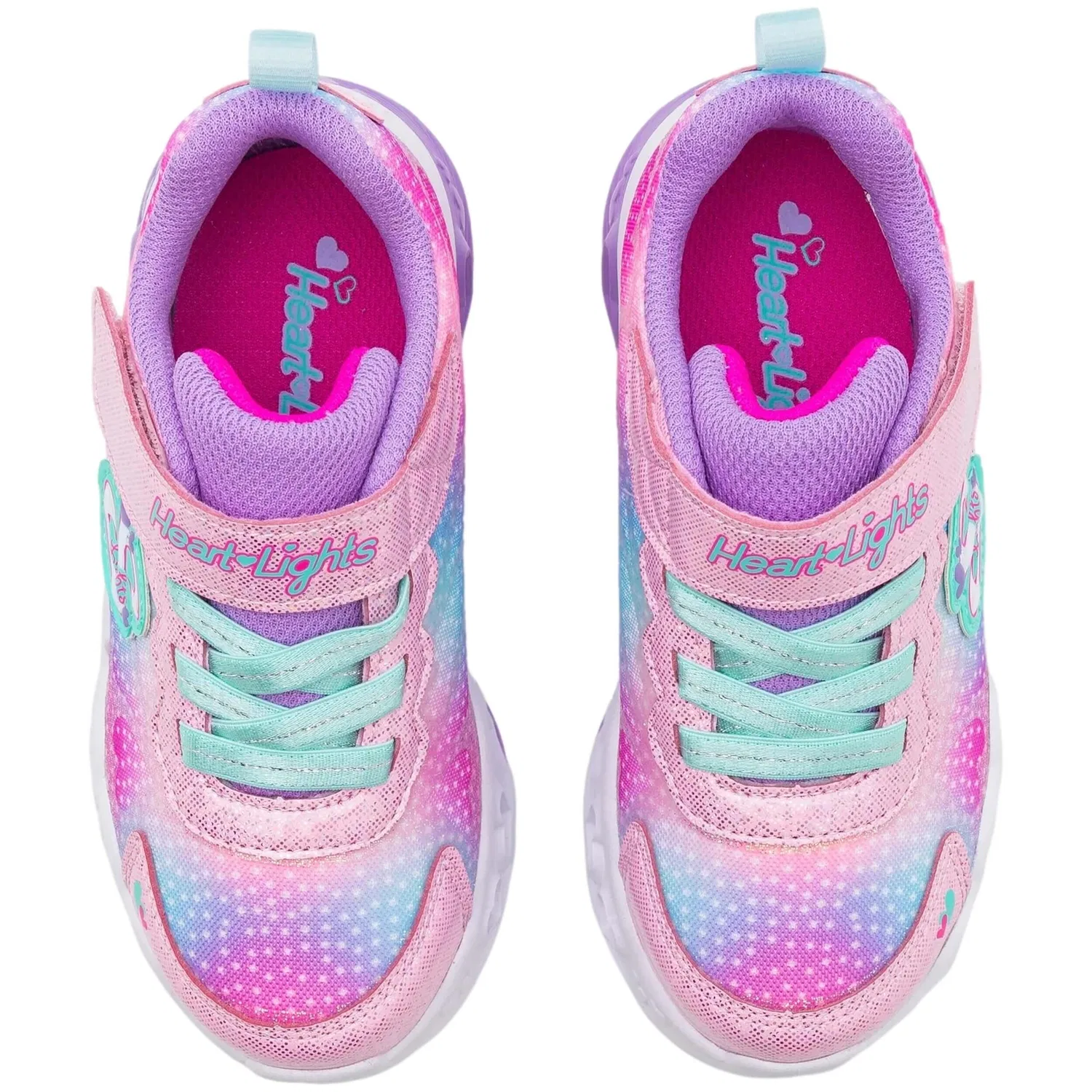 Детские кроссовки для девочек Skechers 302315N-PKMT, Bunt — фото 4