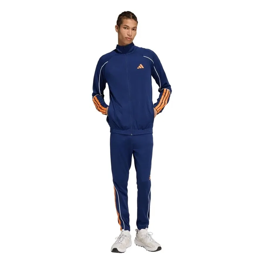 Спортивный костюм с молнией M 3s Stadium Ts JY7668 adidas, Темно-синий