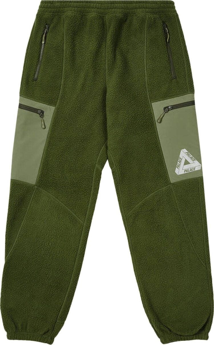 

Джоггеры Palace Therma Fleece Jogger 'Olive', зеленый