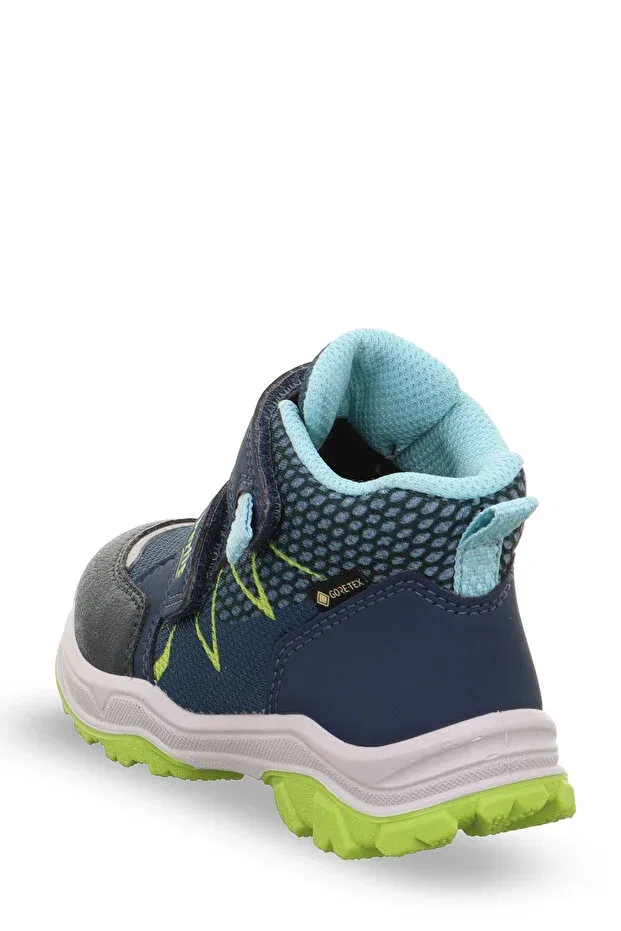 Детские ботинки для девочек на липучках с мембраной Gore-Tex Superfit, Blue — фото 4