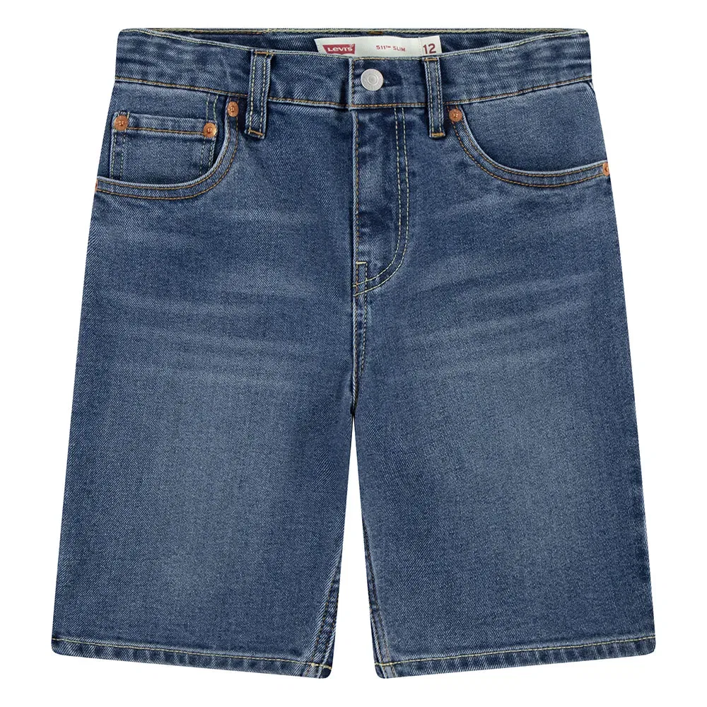 Детские джинсовые шорты для мальчиков slim fit Levi's, Blue