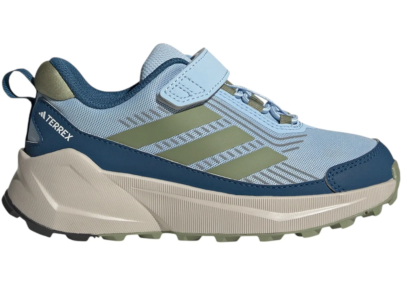 Детские кроссовки для активного отдыха Adidas Terrex Trailmaker 2, Glow Blue Tent Green Dusky Petrol
