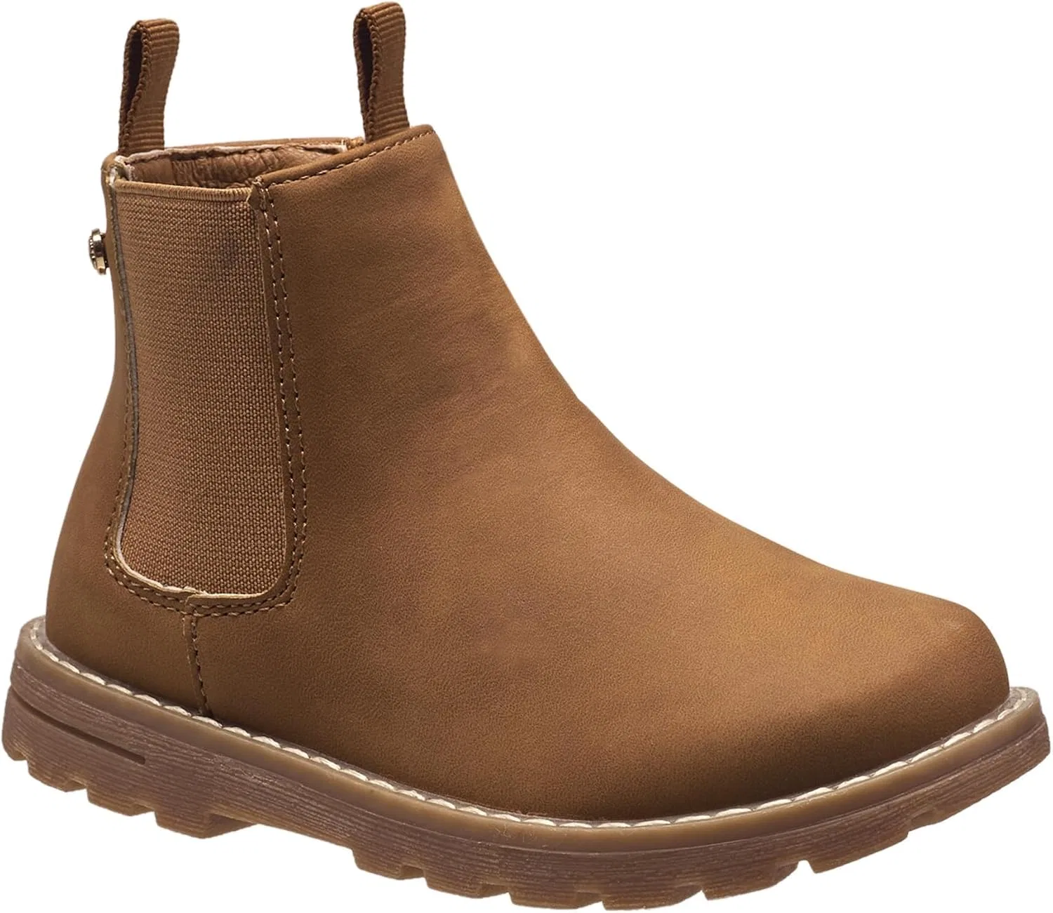 Детские ботинки для девочек с молнией Chelsea Lucky Brand, Cognac Suede
