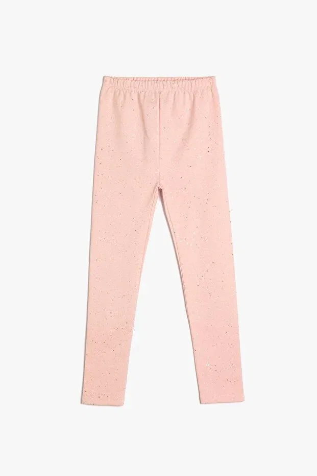 Детские леггинсы для девочек хлопковые Koton, Pink