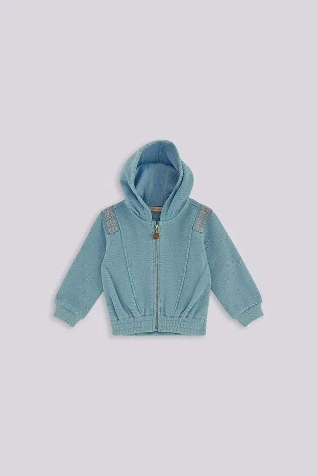 Детская толстовка для девочек с капюшоном Gb Baby, Blue
