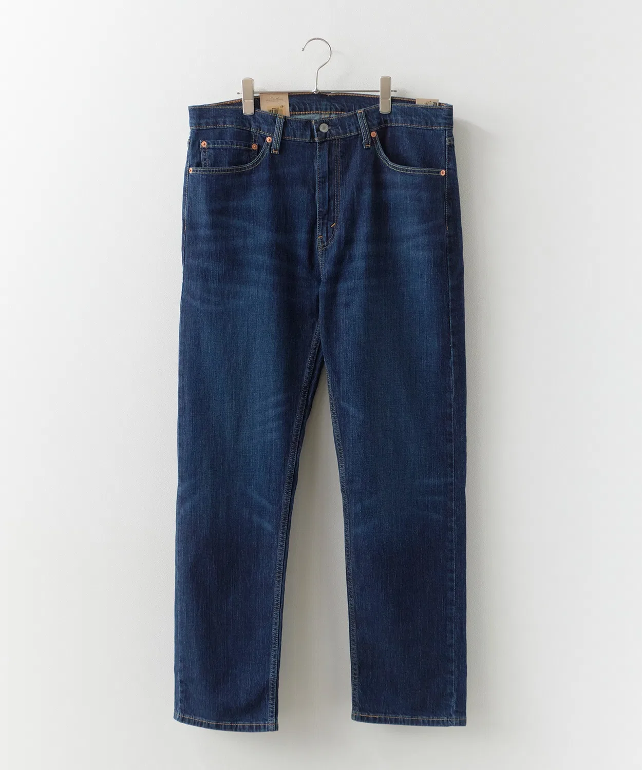 Мужские джинсы классические Levi's 505 Regular Denim Pants, Dark Indigo Blue