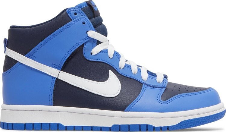 

Кроссовки Nike Dunk High GS 'Obsidian', синий