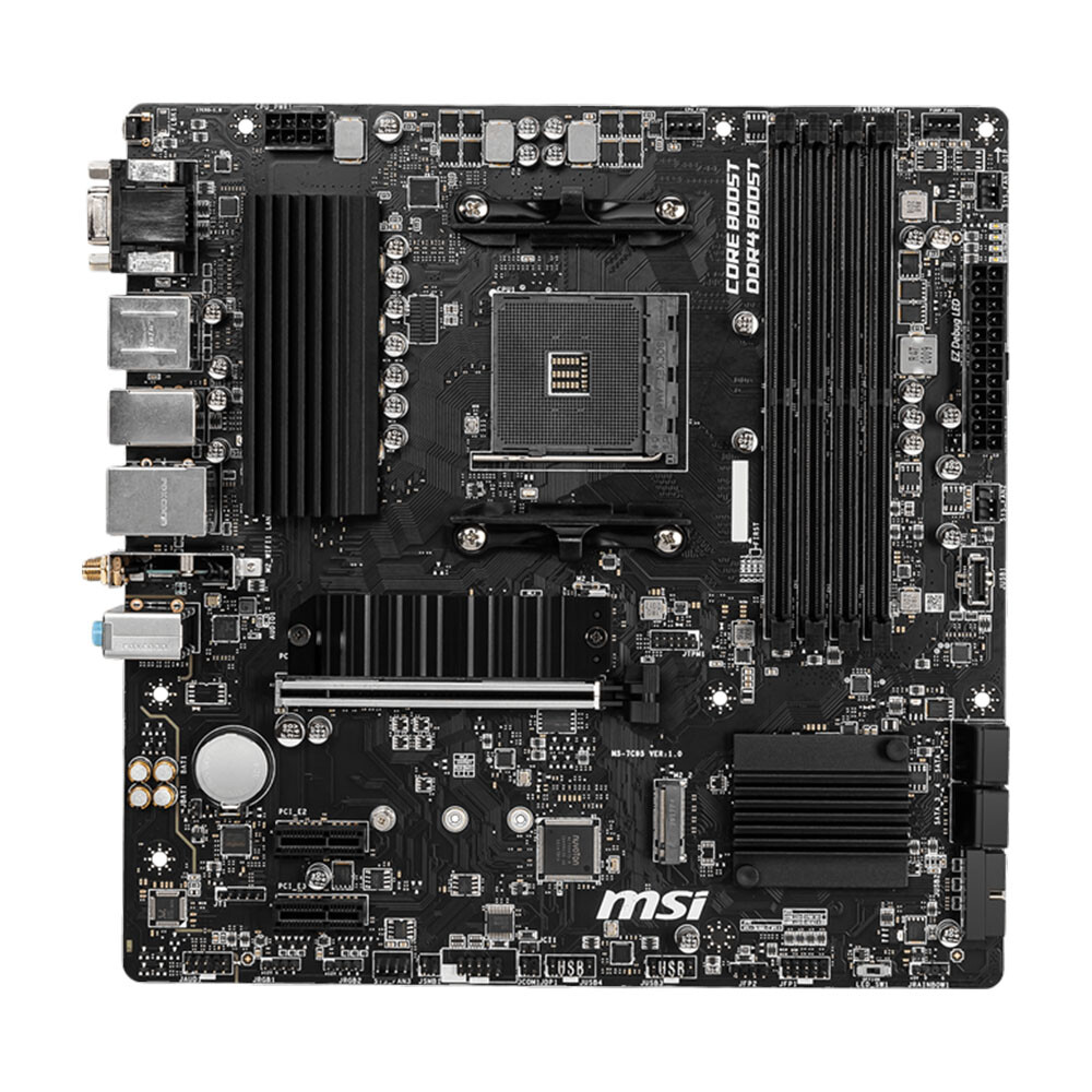Материнская плата MSI B550M PRO-VDH, AM4, DDR4, Wi-Fi — фото 2