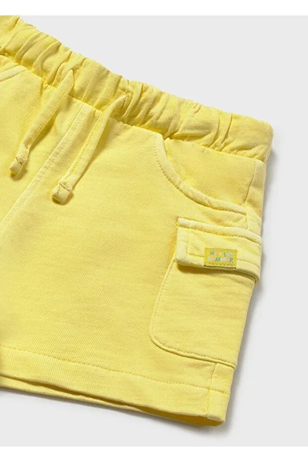 Детские шорты-бермуды для мальчиков хлопковые Mayoral, Yellow — фото 3