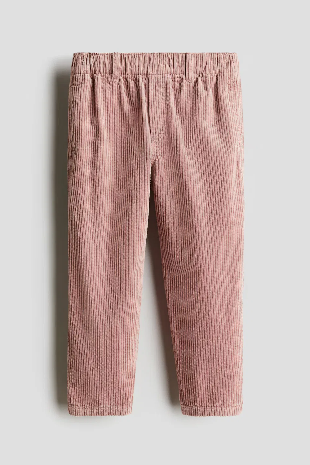 Хлопчатобумажные вельветовые брюки H&M, Hellrosa