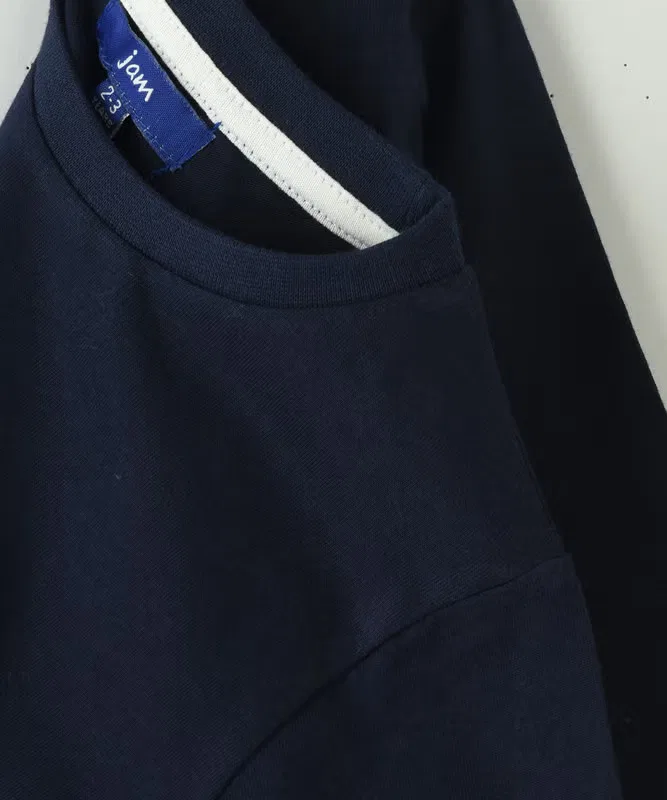Лонгслив с принтом Boys Long Sleeve Graphic Print T-Shirt Jam, темно-синий — фото 4