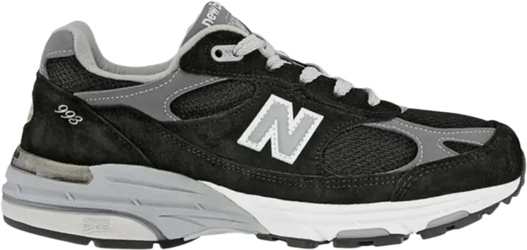 

Лимитированные кроссовки New Balance Wmns 993 Made In USA 'Black Grey', черный
