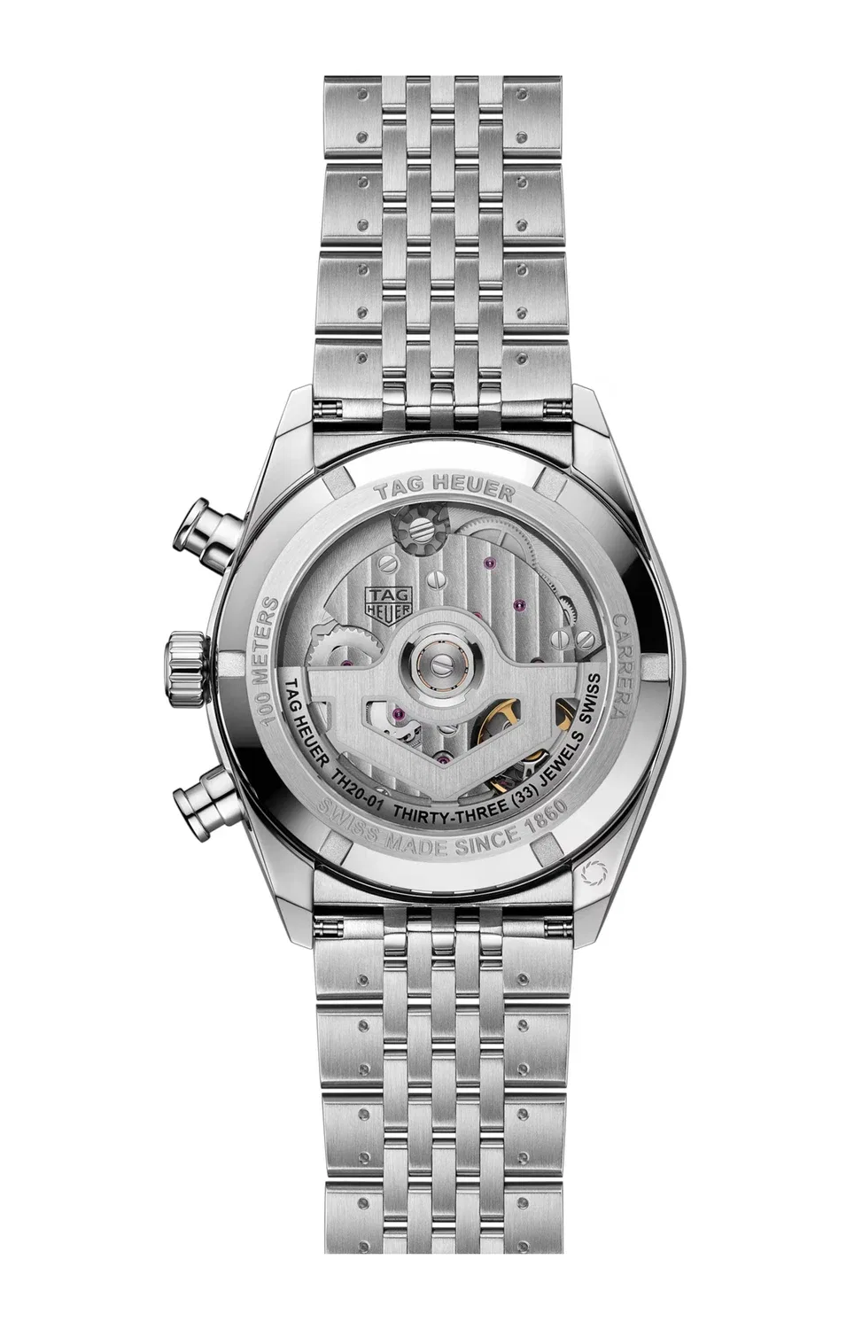 TAG HEUER CARRERA ХРОНОГРАФ - CBS2114.BA0053, серебряный — фото 2