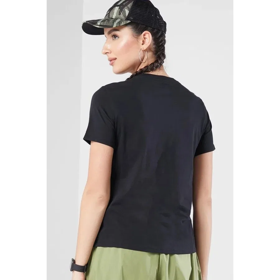 Футболка спортивная с коротким рукавом Sportswear Club Essentials Nike, Черный — фото 2
